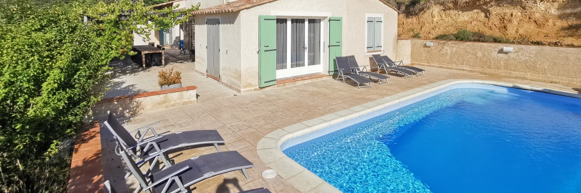 Cavadou: villa tot 10 personen met privé zwembad
